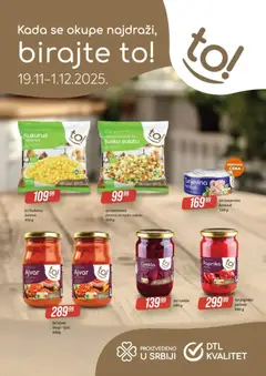 Pregled Tekijanka kataloga - važi od 19.11.2025