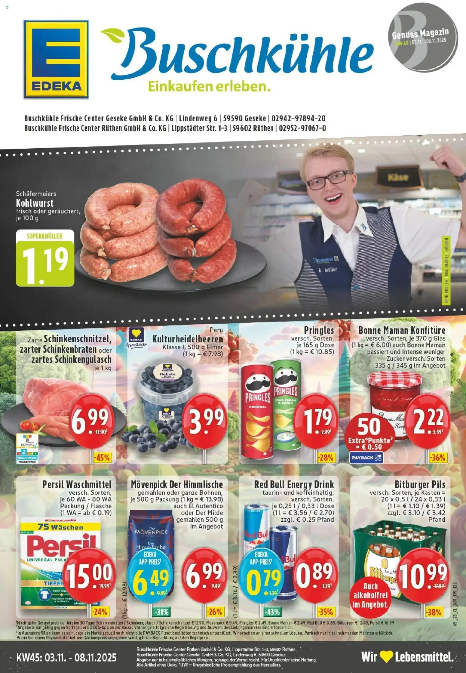 Vorschau von dem Prospekt des Geschäftes Edeka, gültig ab dem 02.11.2025