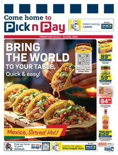 Preview of Pick n Pay flyer valid from 09/04/2026