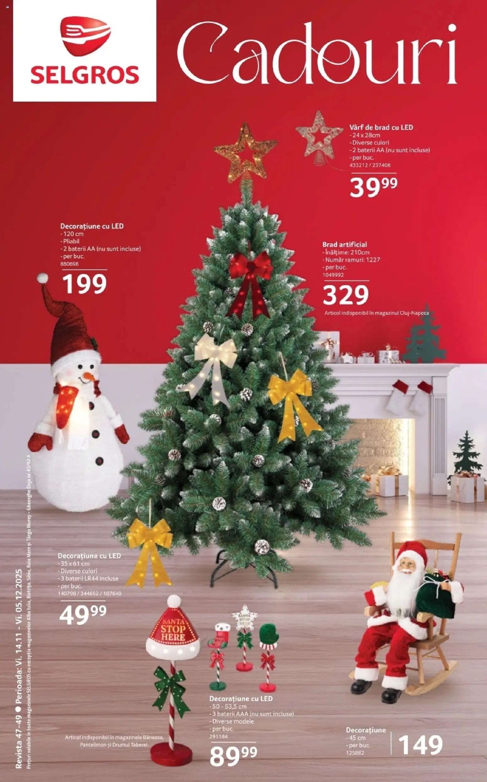 Previzualizarea de cataloage: Selgros Catalog - Cadouri valabil de la 14.11.2025