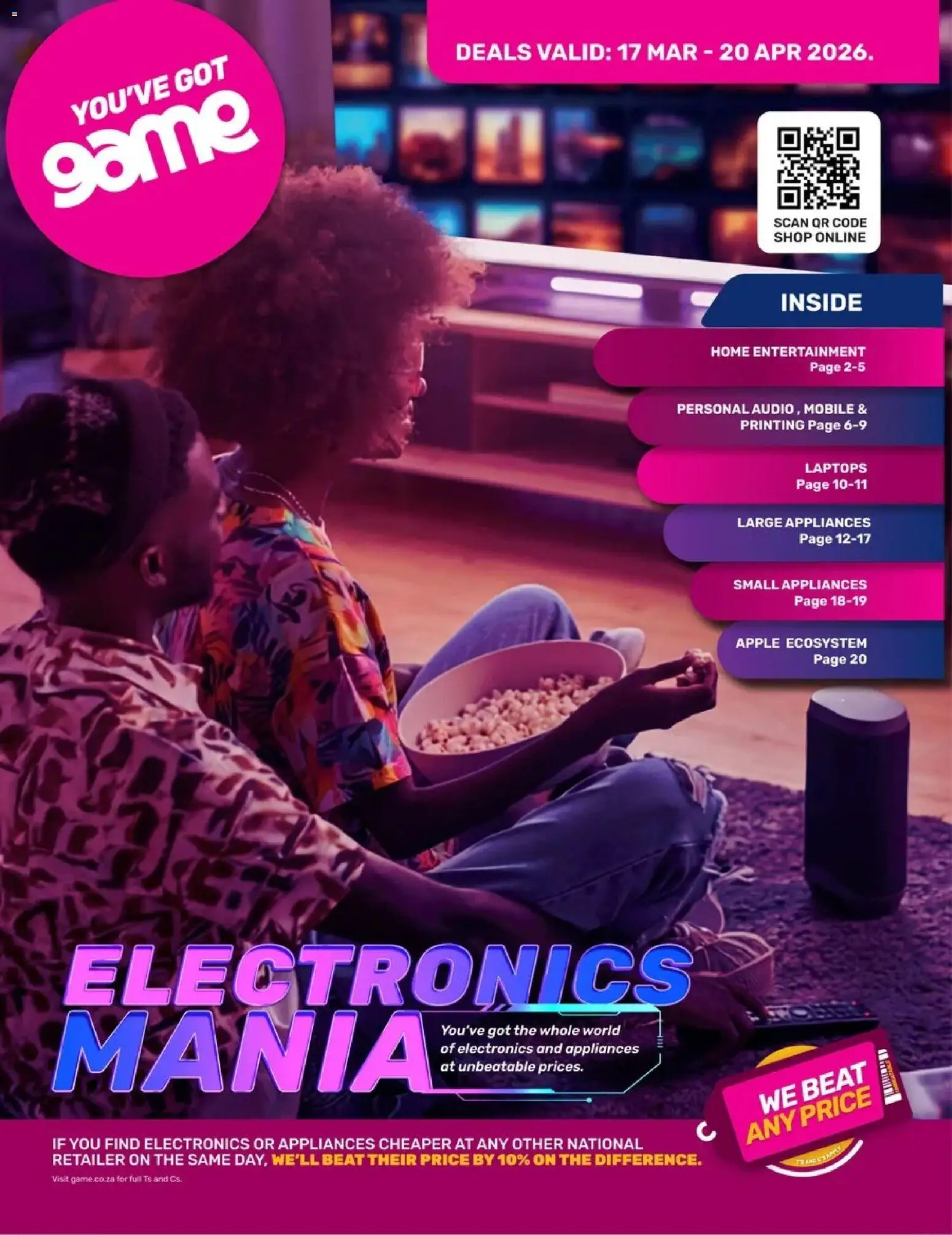 Preview of Game Game - Catalogue Electronics Mania valid 17/03/2026 - Game