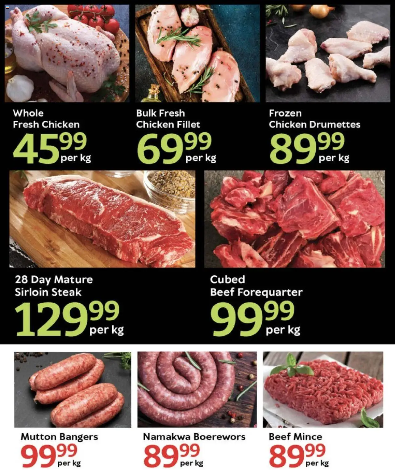 Oxford Freshmarket Bundle Deals from from Friday 03/10/2025 > Promotions - Chicken, Steak, Boerewors, Beef, Fillet