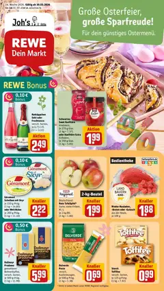 Vorschau von dem Prospekt des Geschäftes Rewe, gültig ab dem 30.03.2026
