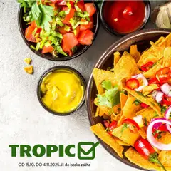 Pregled letka Katalog trgovine Tropic vrijedi od 2025.10.15