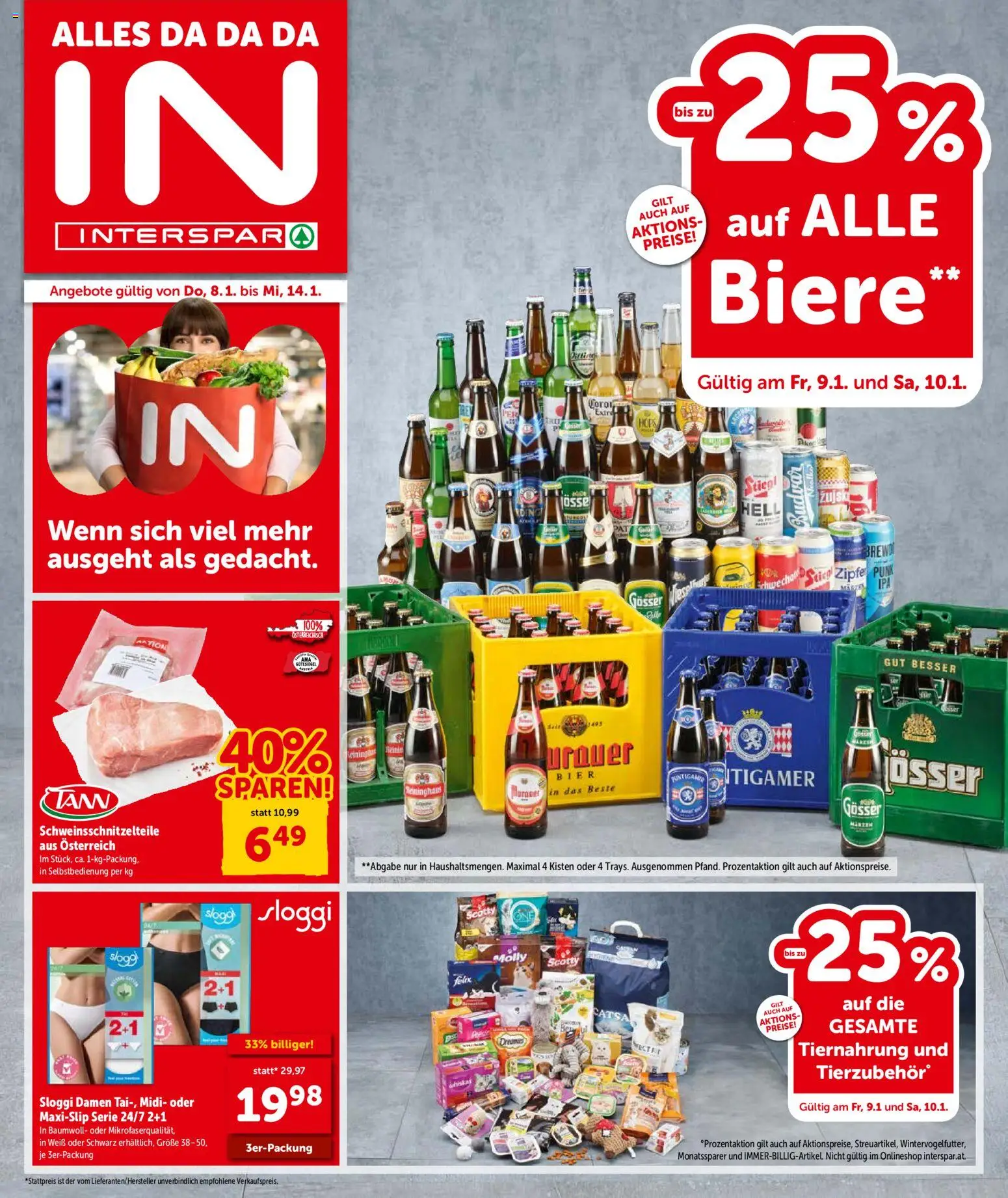 Vorschau der Angebote: Interspar Steiermark gültig ab 08.01.2026