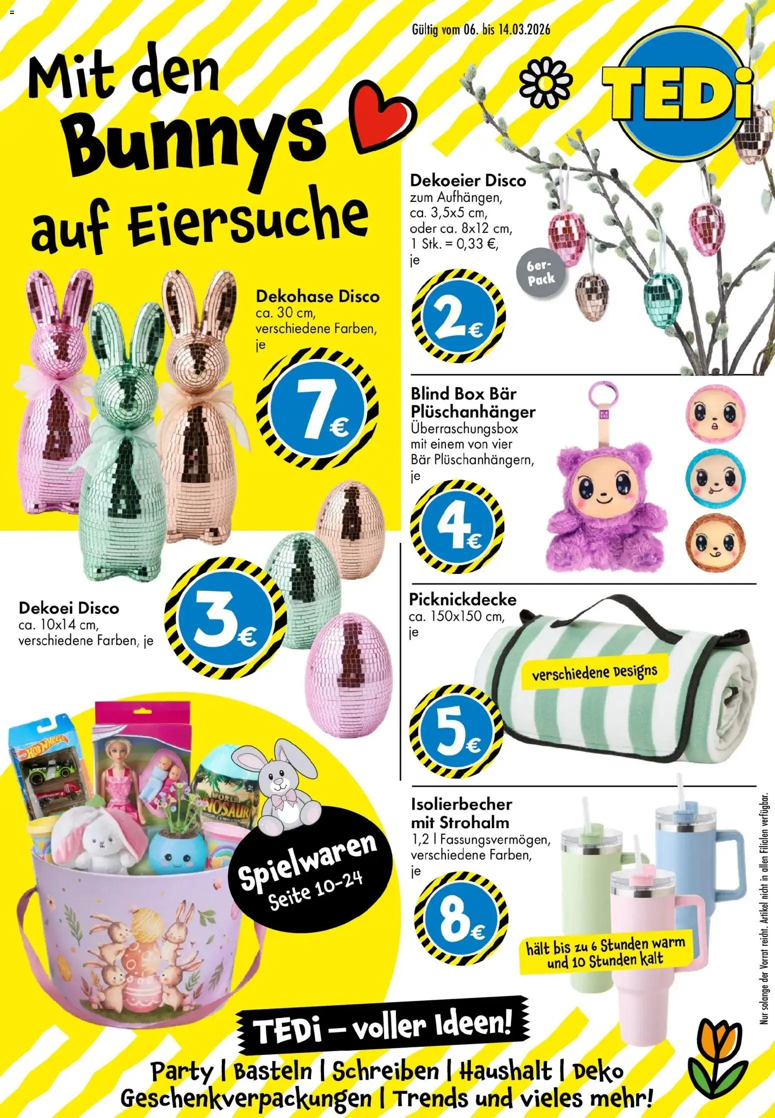 Vorschau der Angebote: TEDi TEDi: entdecke die neuen TEDi Trends gültig ab 04.03.2026