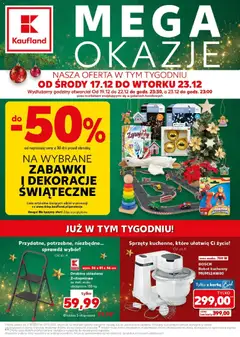 Pogląd gazetki "Kaufland NON Food ważne do 23.12" ze sklepu Kaufland ważnej od 16.12.2025