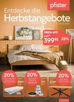 Vorschau des Merkblatts Aktionen vom Shop Pfister gültig von 07.10.2025 bis 20.10.2025