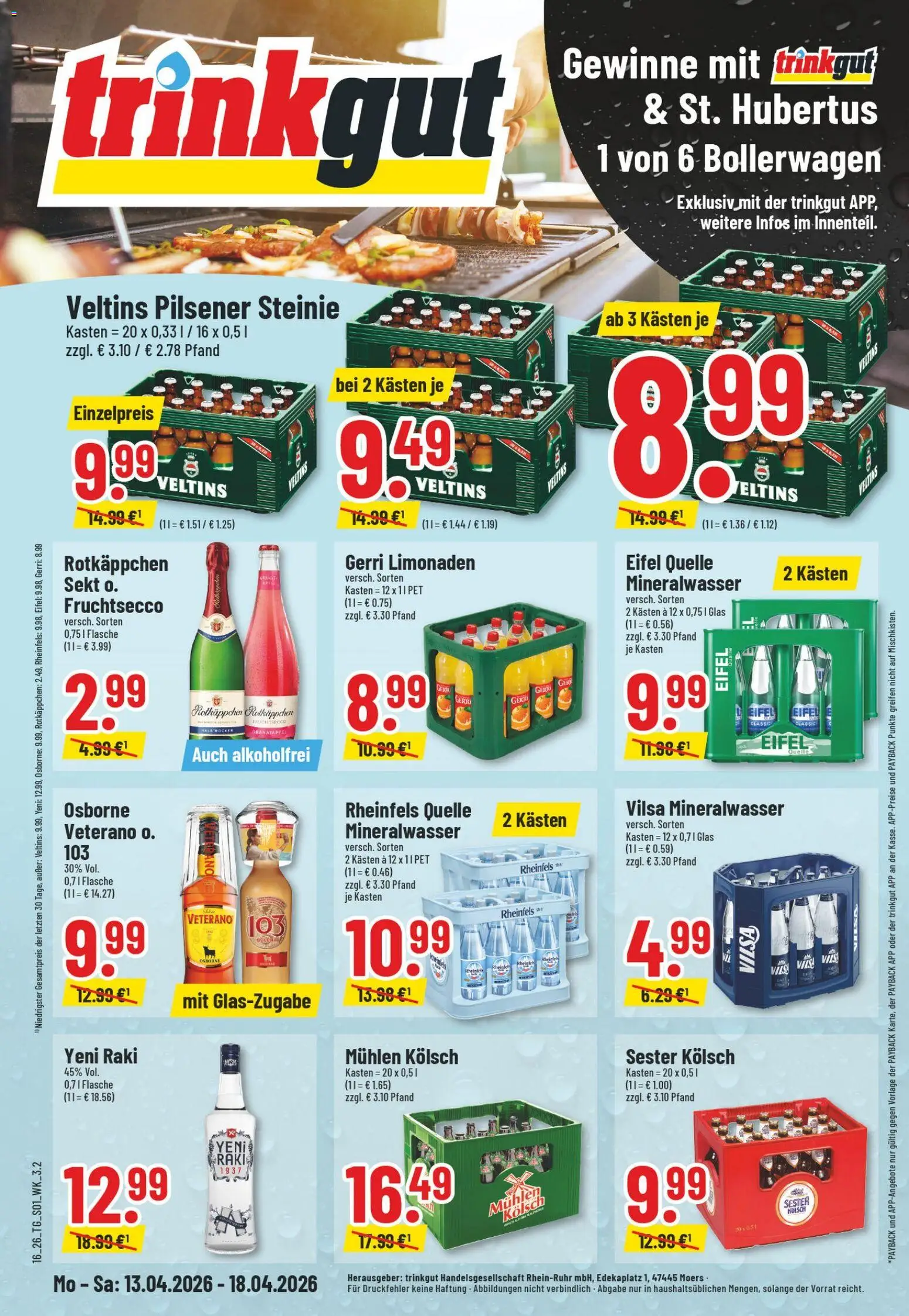 Vorschau von dem Prospekt des Geschäftes Trinkgut, gültig ab dem 13.04.2026