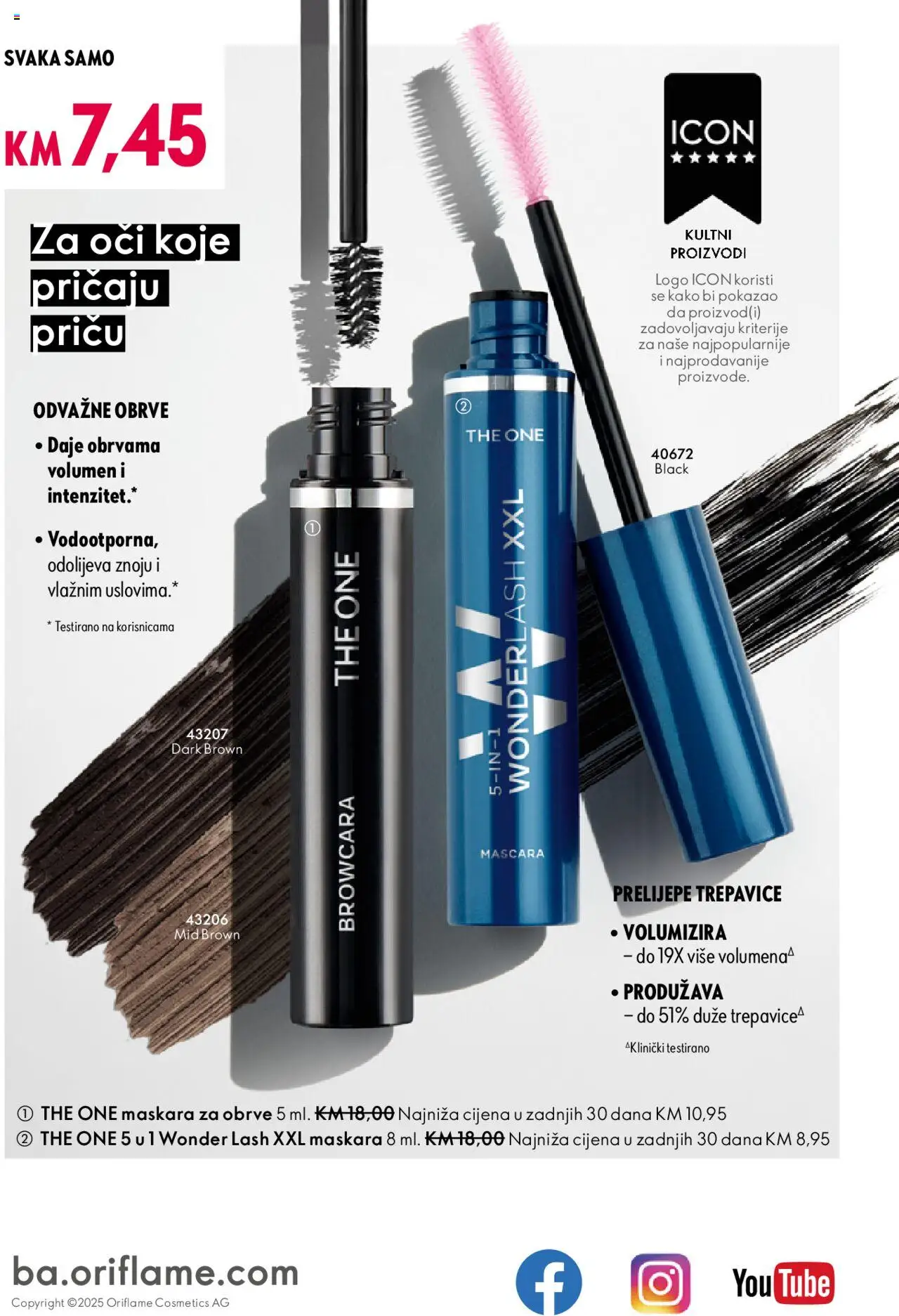 Pregled letka Katalog trgovine Oriflame vrijedi od 2025.10.08