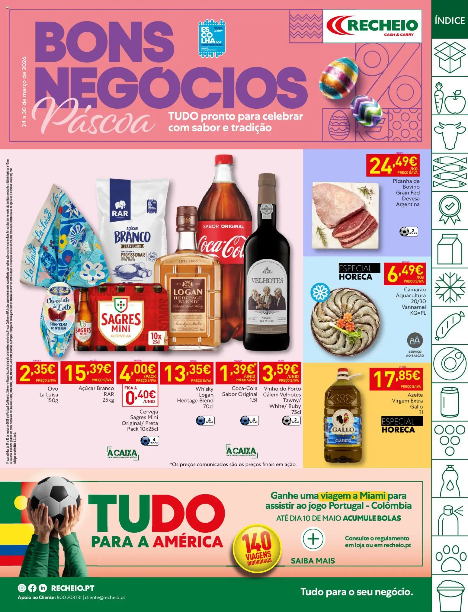 Pré-visualização do folheto da loja Recheio válida a partir de 24/03/2026