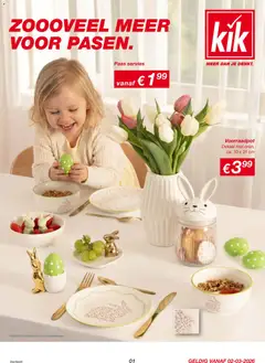 Voorbeeld van KiK folder van winkel KiK geldig vanaf 02-03-2026