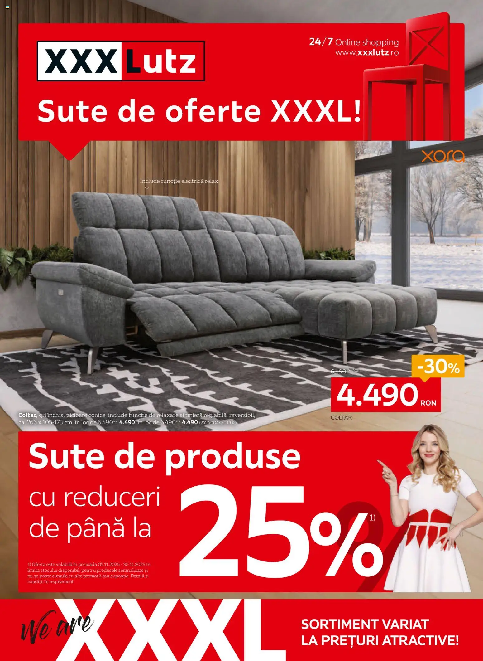 Previzualizarea de cataloage: XXXLutz Catalog nou valabil de la 03.11.2025