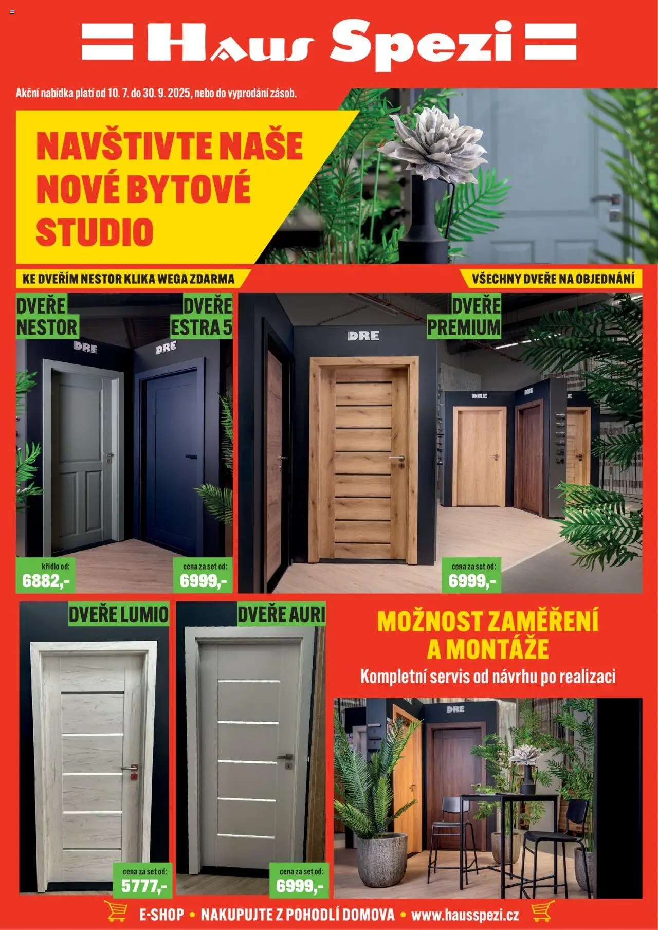  Haus Spezi Leták (10.07.2025 - 30.09.2025) - Dveře