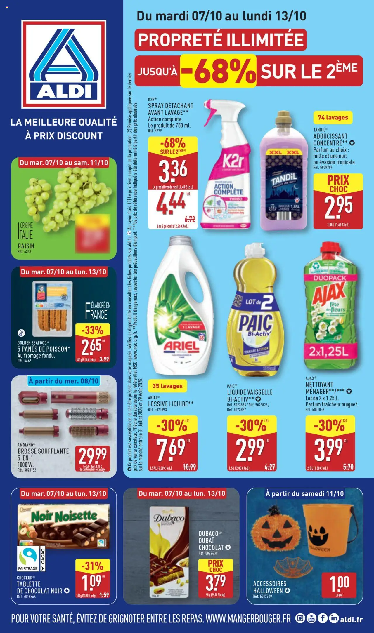 Catalogue de la semaine 41 de la boutique Aldi valable du 07/10/2025 - Page numéro 1