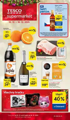 Náhled nabídky: Tesco Supermarket platný od 10.12.2025
