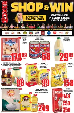 Preview of Boxer flyer valid from 22/09/2025