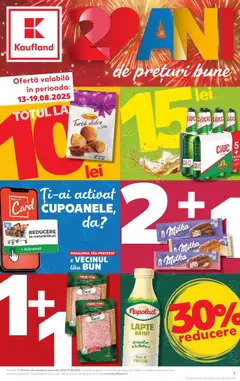 Previzualizarea de cataloage: Kaufland Arad valabil de la 13.08.2025