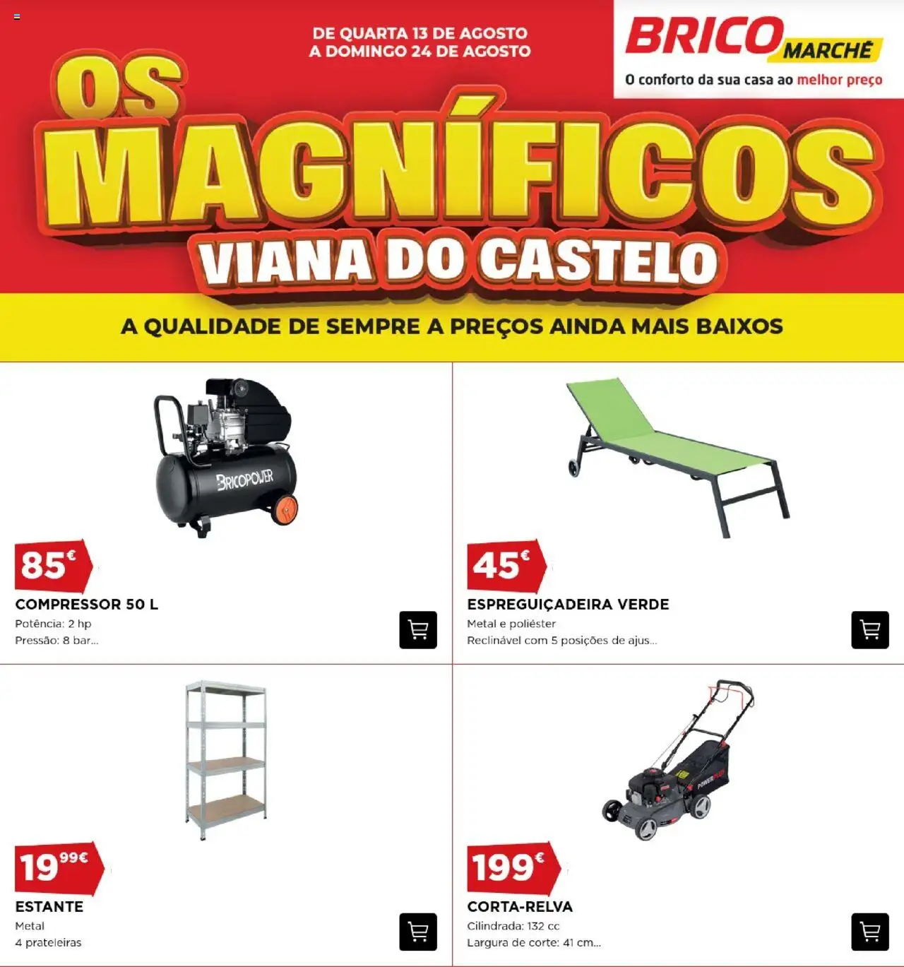 BricoMarché Folheto de 13/08/2025 - catálogo esta semana - página 1