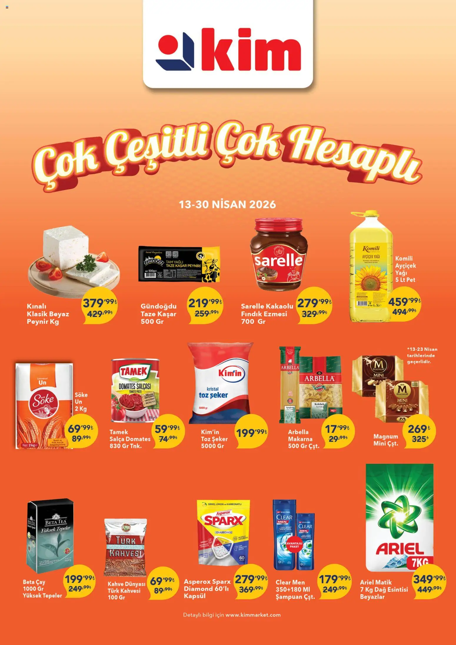 Kim Market Kim Market Katalog - Marmara Insert 13.04.2026 - Broşürünün önizlemesi