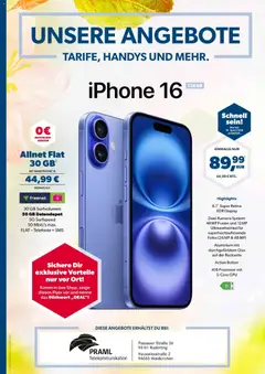 Vorschau von dem Prospekt des Geschäftes Angebote, gültig ab dem 06.04.2026