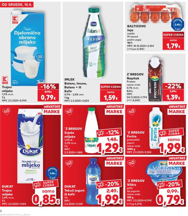 Novi Kaufland katalog od 15.04.