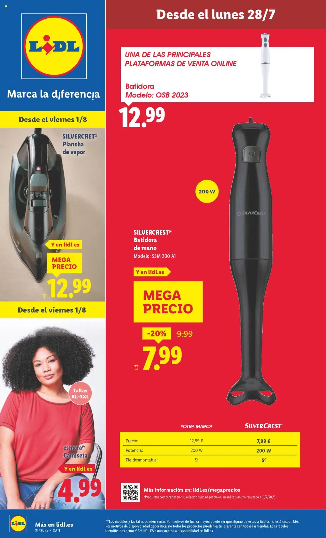 LIDL Folleto CAN del 28/07/2025 >> catálogo esta semana