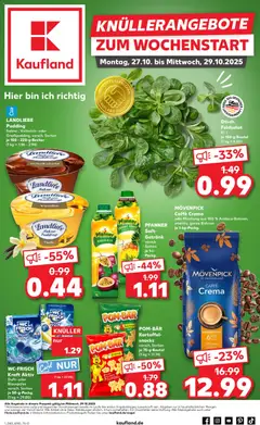 Vorschau von dem Prospekt des Geschäftes Kaufland, gültig ab dem 26.10.2025