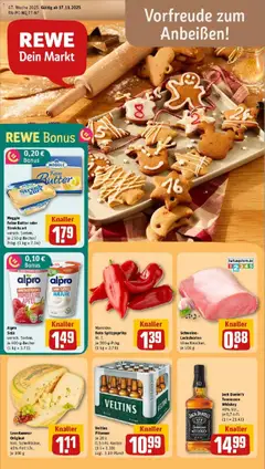 Vorschau von dem Prospekt des Geschäftes Rewe, gültig ab dem 17.11.2025