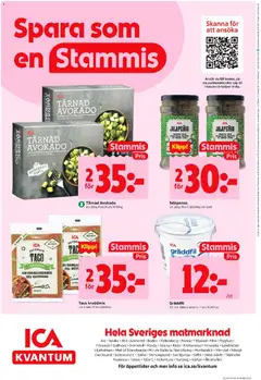 Förhandsgranska reklamblad Aktuella reklamblad ICA Kvantum från butik ICA Kvantum gäller från 03/11/2025 | Sida : 10