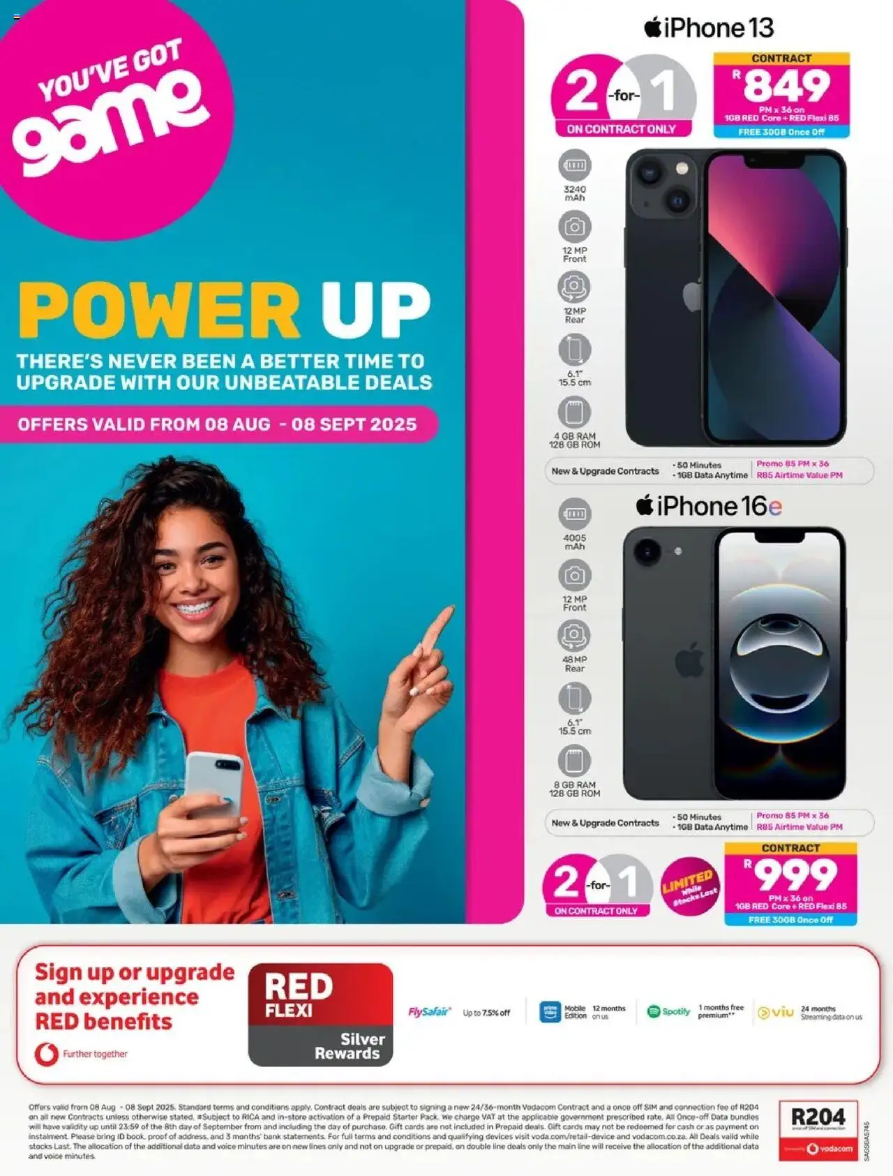 Game Power Up from 08/08 - 08/09/2025 > Promotions