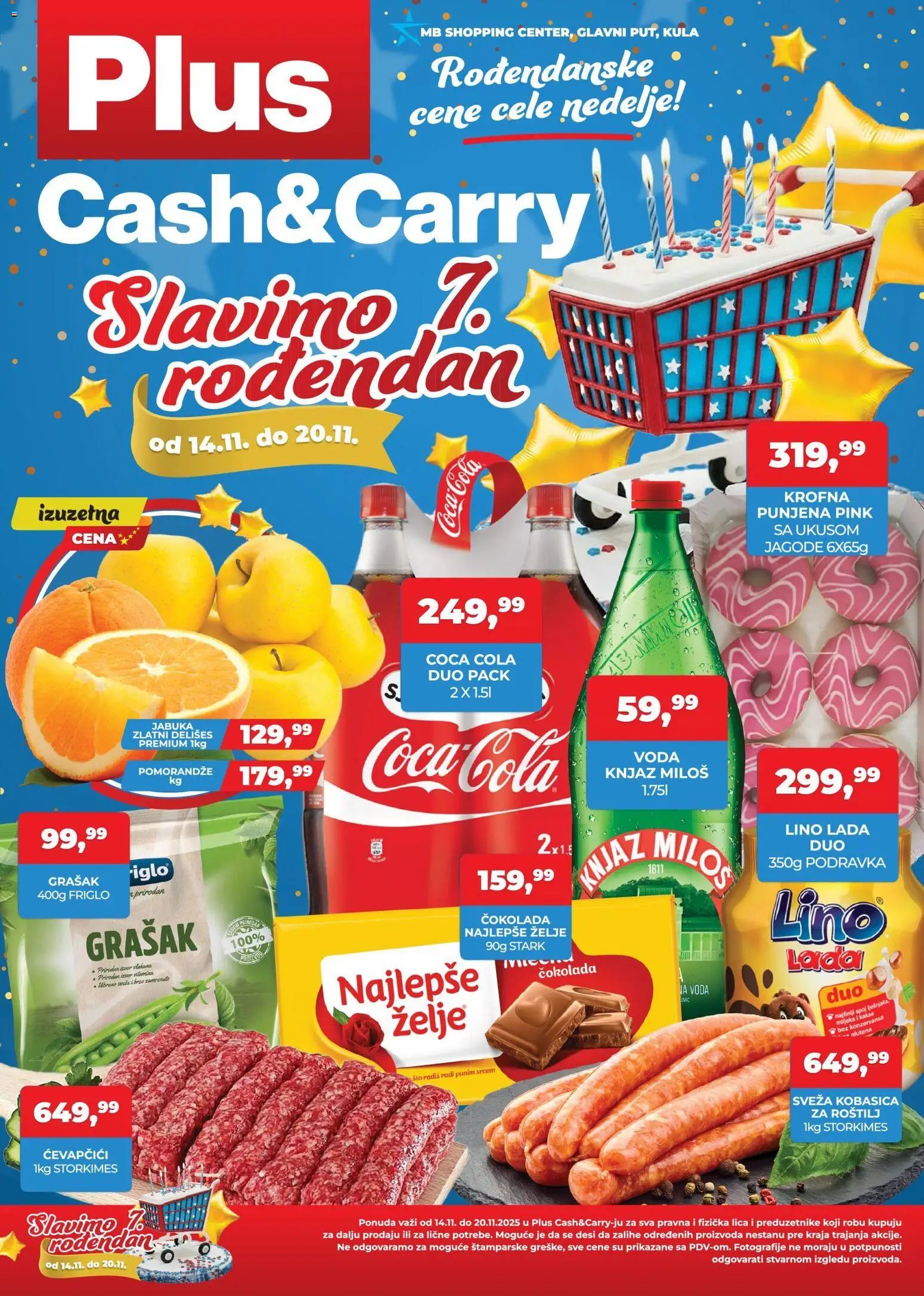 Pregled Plus Cash & Carry kataloga - važi od 14.11.2025