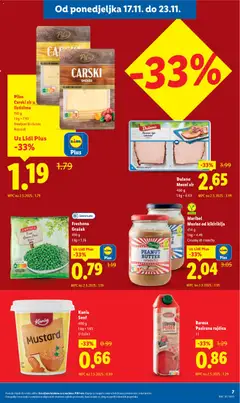 Pregled letka Katalog trgovine Lidl vrijedi od 17.11.2025 | Stranica: 7
