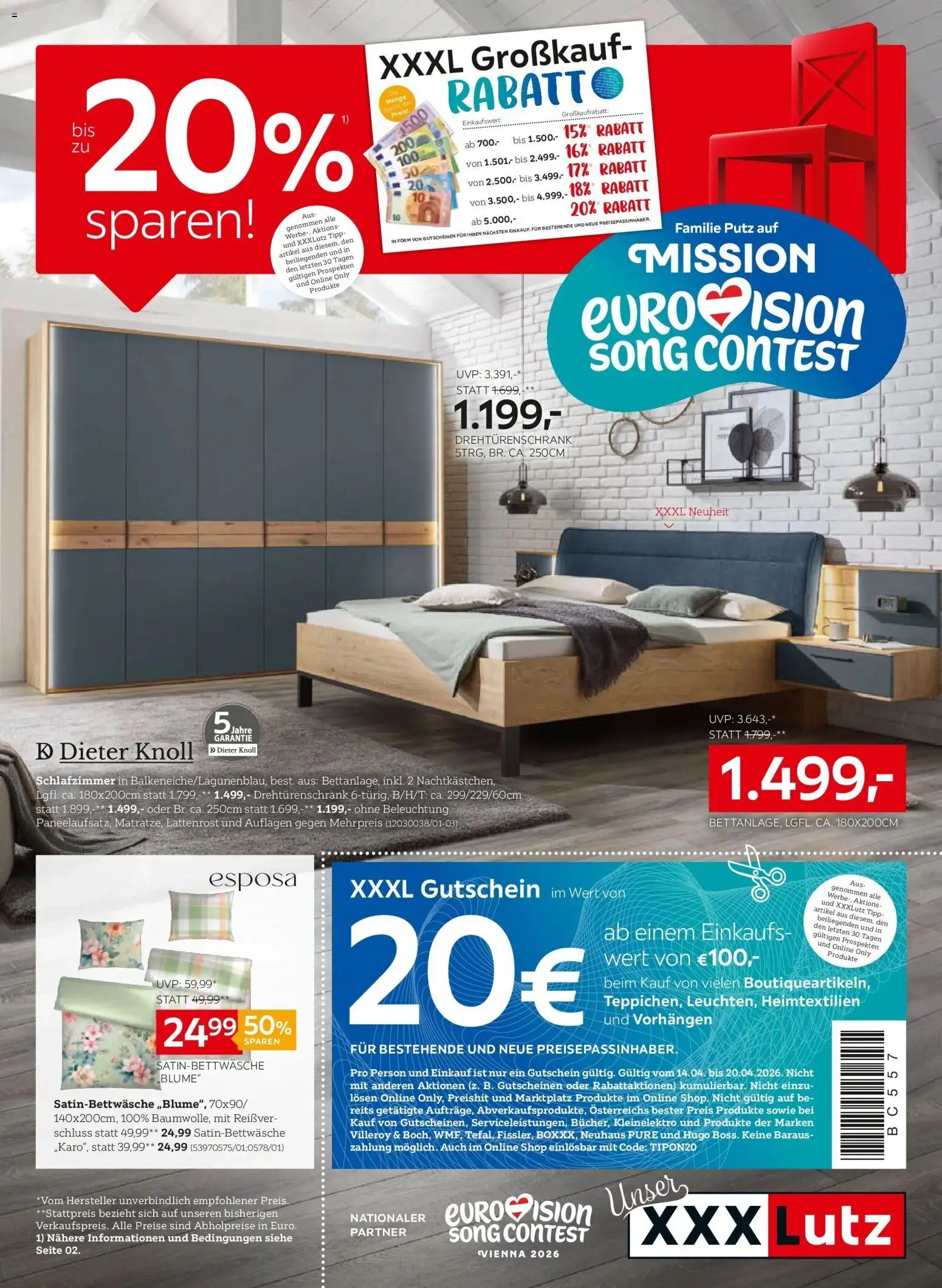 Vorschau der Angebote: XXXLutz XXXLutz Aktuelle Angebote gültig ab 14.04.2026