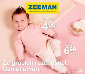 Voorbeeld van Onze babyfolder van winkel Zeeman geldig vanaf 17-12-2025