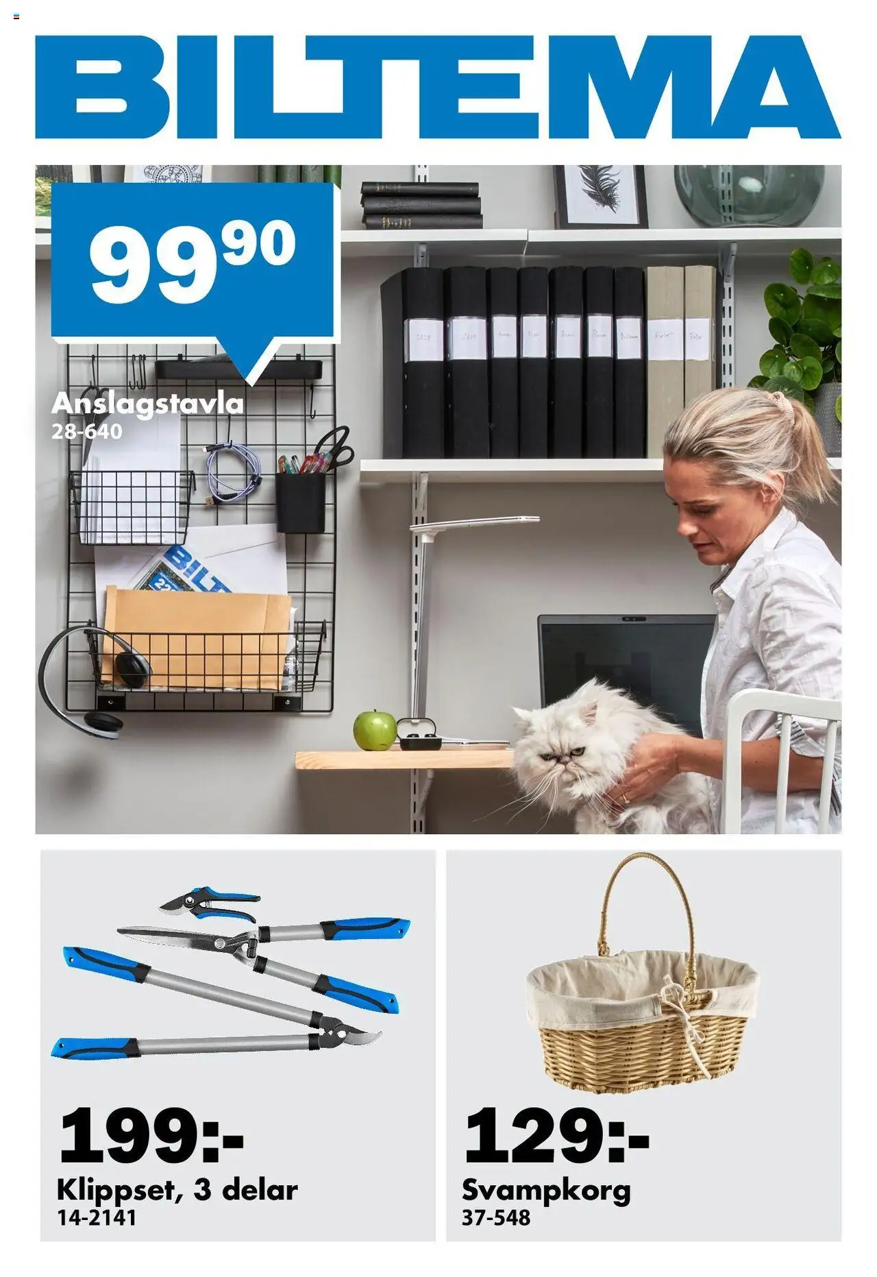 Aktuella reklamblad Biltema är giltig 01/08 2025 > Veckans Erbjudanden gäller från 01/08/2025 till sidnummer 1