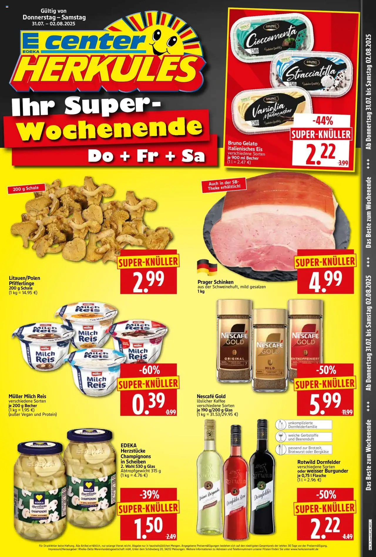 HERKULES Sonderbeilage (vom 31.07.2025 - 02.08.2025)