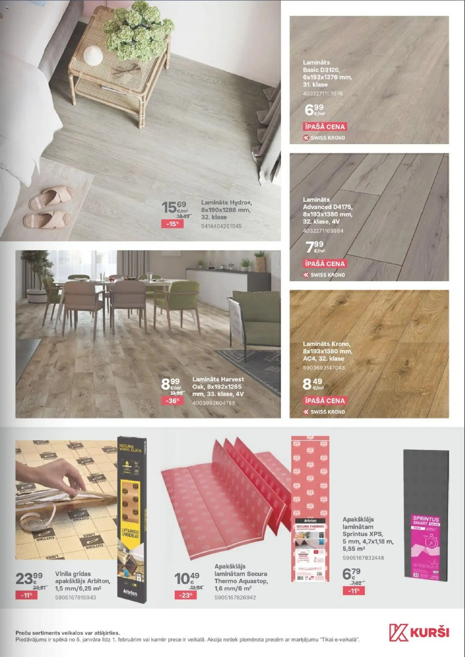 Skatīt Kurši akciju bukletu, derīgs no 2026.01.01