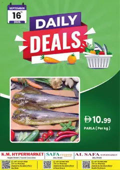 Preview of the catalogue Daily deals of store KM Trading valid from 16 Sep, 2025