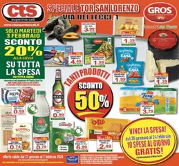 Anteprima dell'opuscolo Volantino Tor San Lorenzo dal negozio CTS valido da 27/01/2026
