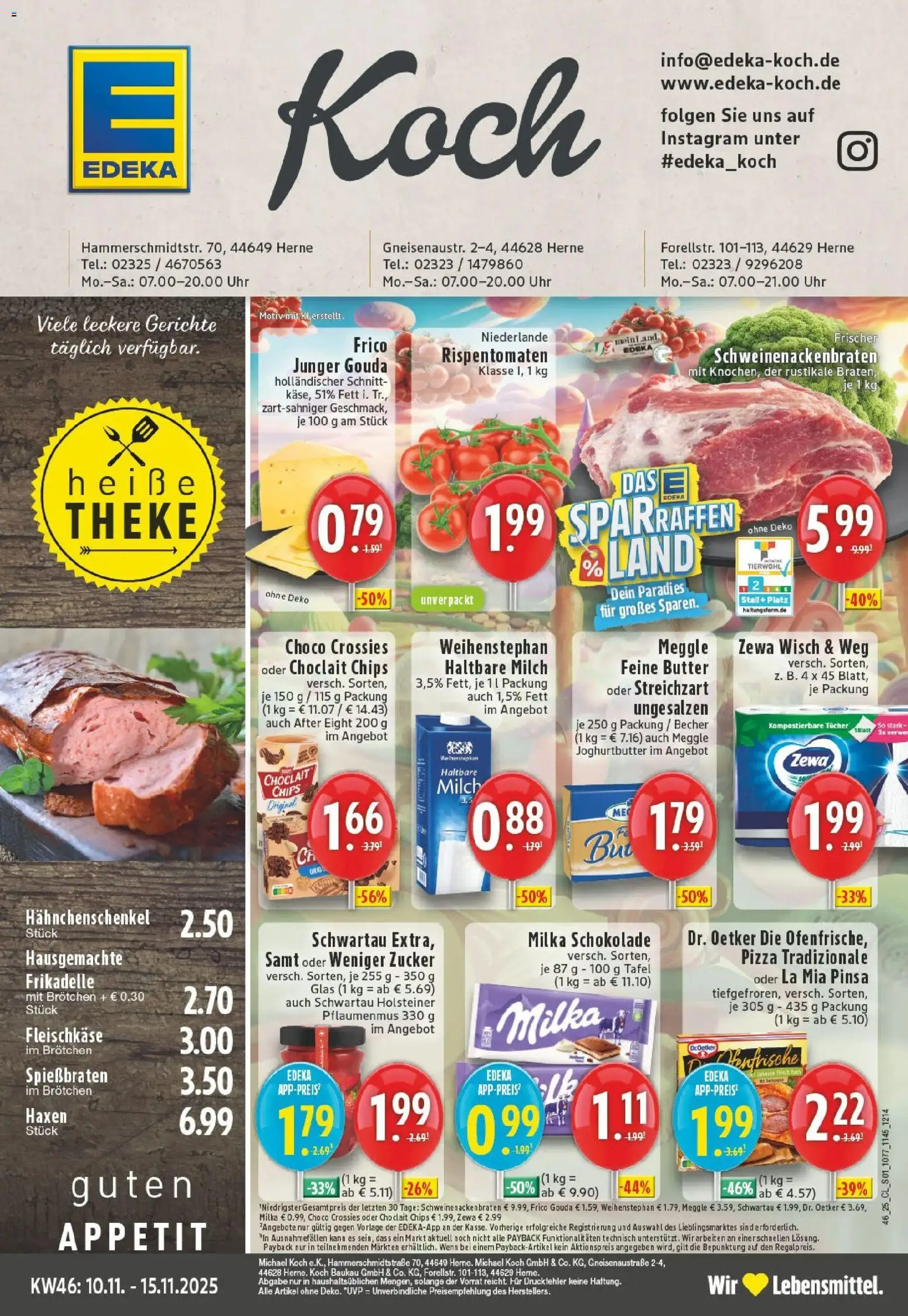 Vorschau von dem Prospekt des Geschäftes Edeka, gültig ab dem 10.11.2025
