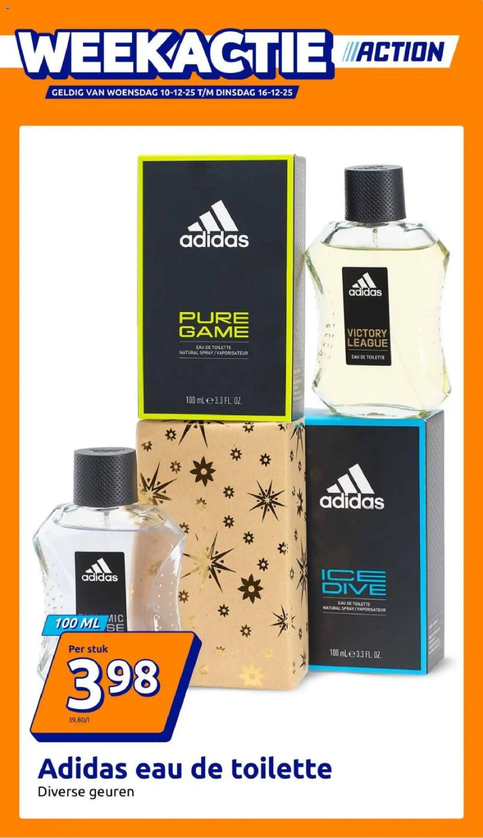 Voorbeeld van Folder week 50 van winkel Action geldig vanaf 10/12/2025