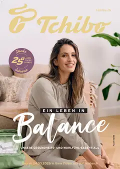 Vorschau des Merkblatts Tchibo aktionen Ein Leben in Balance vom Shop Tchibo gültig von 24.03.2026 bis 