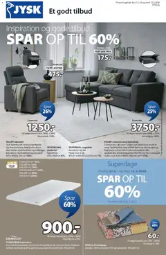 Eksempel på tilbudsavis JYSK - Tilbudsavis fra butik JYSK gyldig fra 27/02/2026