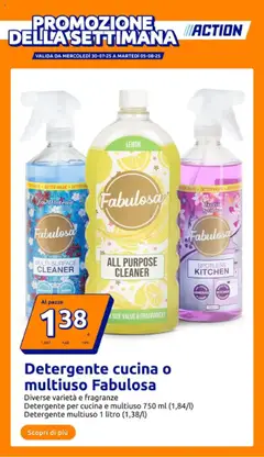 Anteprima dell'opuscolo Attuale volantino dal negozio Action valido da 30/07/2025