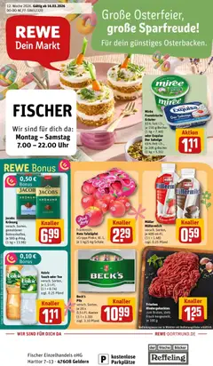 Vorschau von dem Prospekt des Geschäftes Rewe, gültig ab dem 15.03.2026