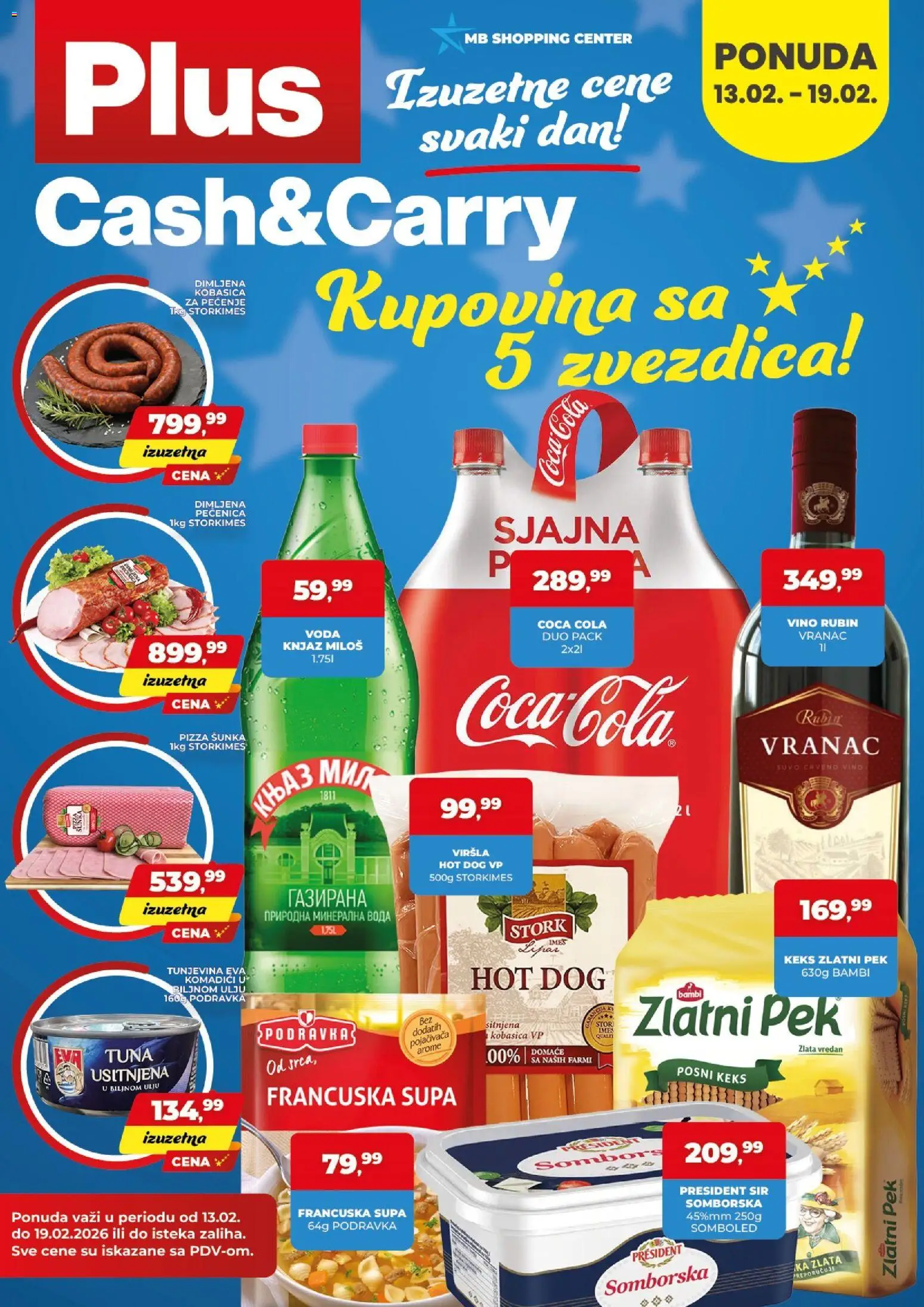 Pregled Plus Cash & Carry kataloga - važi od 13.02.2026