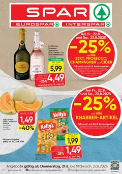 Vorschau der Angebote: Spar Aktuelle Angebote gültig ab 21.08.2025