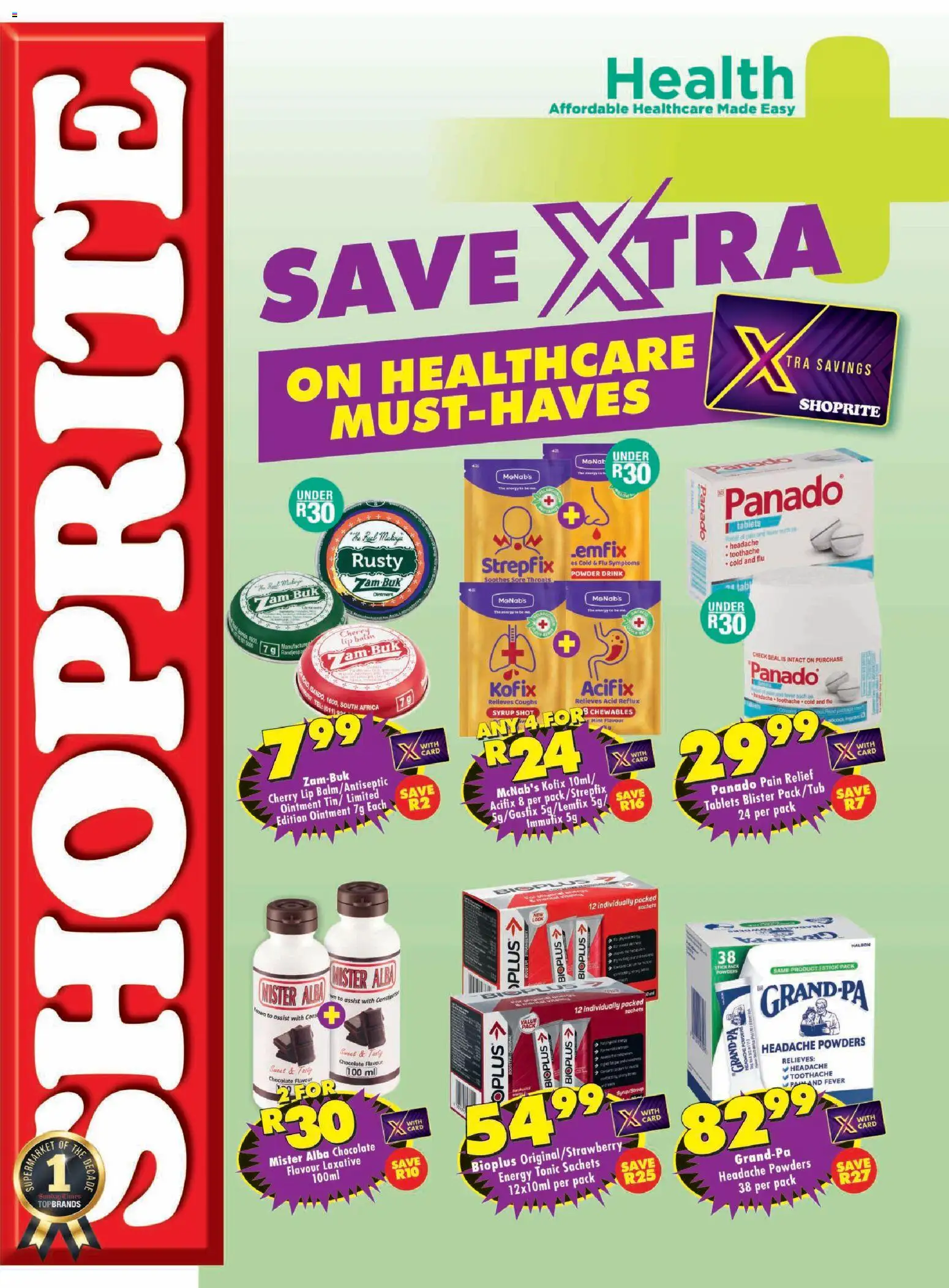 Preview of Shoprite flyer valid from 08/12/2025