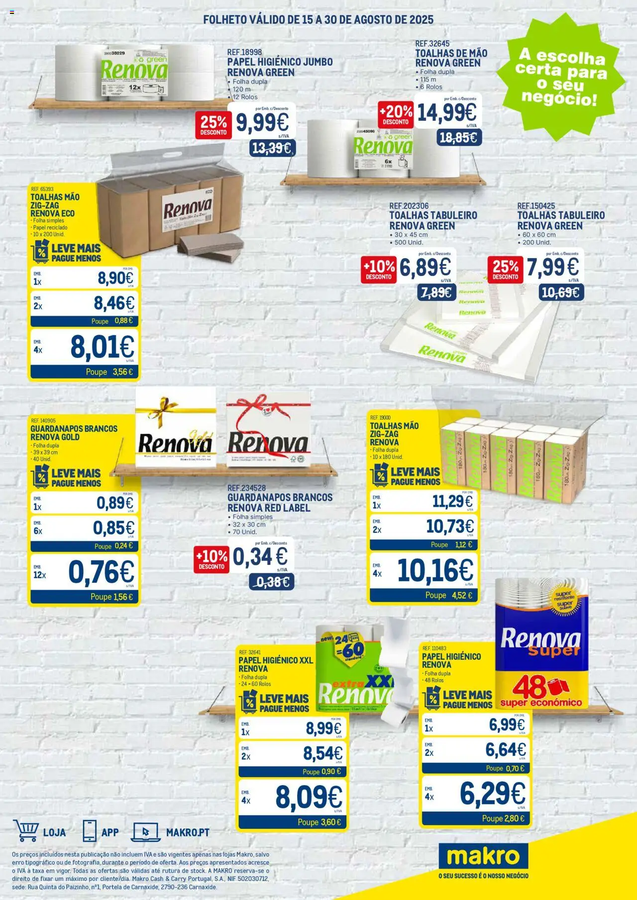 Makro Folheto de 15/08/2025 - catálogo esta semana - página 1